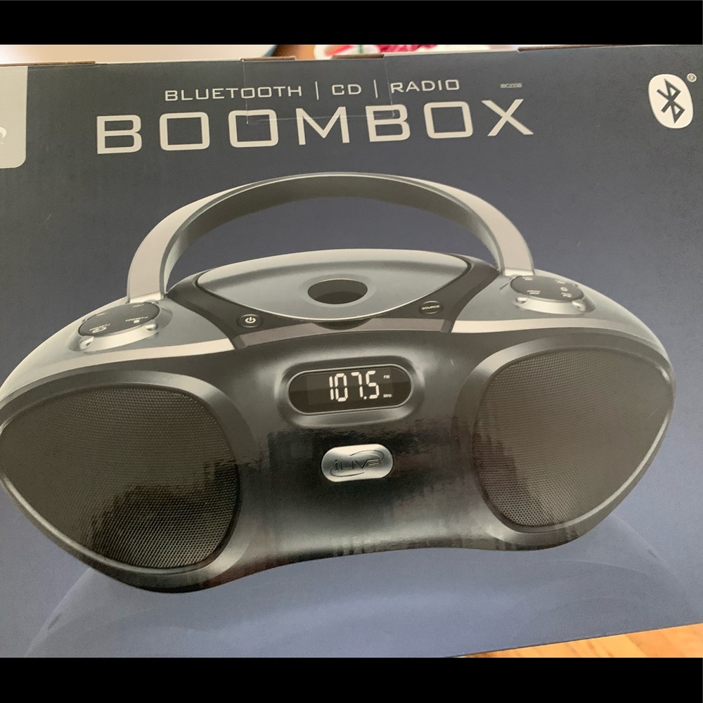 COPY - Ilive Bluetooth Speaker with CD Player and FM Radio